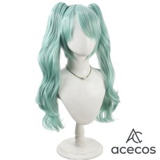 画像3: VOCALOID　風　初音ミク　砂の惑星　マジカルミライ 2017　コスプレウィッグ　鬘　かつら (3)