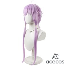 画像4: VOCALOID　風　結月ゆかり　コスプレウィッグ　鬘　かつら (4)