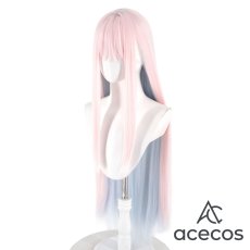 画像3: ブルーアーカイブ　風　聖園ミカ　水着　4.5周年記念　コスプレウィッグ　鬘　かつら (3)