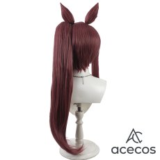 画像4: ウマ娘プリティーダービー　風　ラッキーライラック　コスプレウィッグ　鬘　かつら (4)
