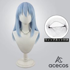 画像1: 終わりのセラフ　風　フウカ シャイア（Fuka Shiromei）　コスプレウィッグ　鬘　かつら (1)