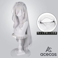 画像1: アズールレーン　風　白鳳　コスプレウィッグ　鬘　かつら (1)