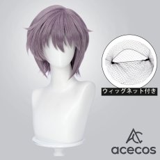 画像1: 涼宮ハルヒの憂鬱　風　長門有希　コスプレウィッグ　鬘　かつら (1)