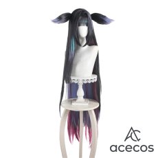 画像2: アークナイツ　風　澪(ミオ)　コスプレウィッグ　鬘　かつら (2)