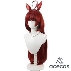 画像3: ウマ娘プリティーダービー　風　レッドディザイア　コスプレウィッグ　鬘　かつら (3)