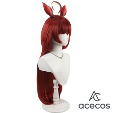 画像4: ウマ娘プリティーダービー　風　レッドディザイア　コスプレウィッグ　鬘　かつら (4)