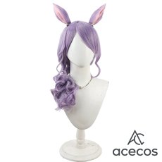 画像2: ウマ娘プリティーダービー　風　メジロマックイーン　心、夜風にさらわれて　コスプレウィッグ　鬘　かつら (2)