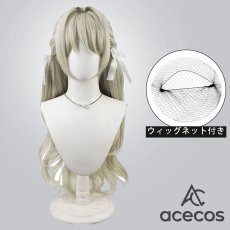 画像1: ブルーアーカイブ　風　桜井ミヨ　コスプレウィッグ　鬘　かつら (1)