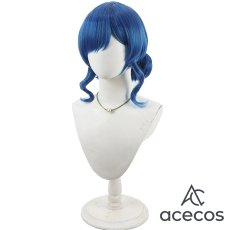 画像3: マーメイドメロディーぴちぴちピッチ　風　宝生波音　メイドVer.　コスプレウィッグ　鬘　かつら (3)