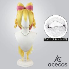 画像1: キミとアイドルプリキュア♪　風　キュアアイドル-ゴッドアイドルスタイル-　映画　コスプレウィッグ　鬘　かつら (1)
