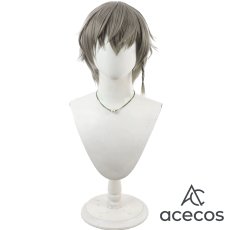 画像2: リバースブルー×リバースエンド　風　煤墨　コスプレウィッグ　鬘　かつら (2)