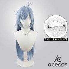 画像1: 龍の国 ルーンファクトリー　風　カグヤ　コスプレウィッグ　鬘　かつら (1)