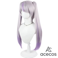 画像4: バーチャルYouTuber　風　Vtuber　ラプラス・ダークネス（La+ Darknesss）　2024新衣装2　コスプレウィッグ　鬘　かつら (4)