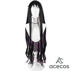 画像2: かつて魔法少女と悪は敵対していた。　風　篝火花　コスプレウィッグ　鬘　かつら (2)