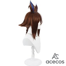 画像4: ウマ娘プリティーダービー　風　エピファネイア　勝負服　コスプレウィッグ　鬘　かつら (4)