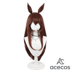 画像2: ウマ娘プリティーダービー　風　ジェンティルドンナ　La dama perfetta　コスプレウィッグ　鬘　かつら (2)