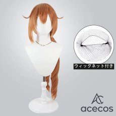 画像1: Fate/Grand Order　風　FGO　ゴッホマイナー(ランサー)　コスプレウィッグ　鬘　かつら (1)