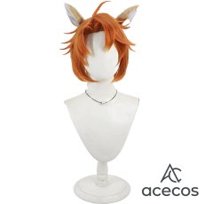 画像2: ツイステッドワンダーランド　風　チェカ　コスプレウィッグ　鬘　かつら (2)