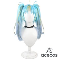 画像2: ワッチャプリマジ！　風　みゃむ　コスプレウィッグ　鬘　かつら (2)