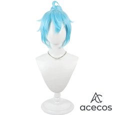 画像2: プリンセスコネクト!Re:Dive　風　シェフィ（ニューイヤー）　コスプレウィッグ　鬘　かつら (2)
