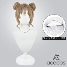 画像1: 前橋ウィッチーズ　風　上泉マイ　コスプレウィッグ　鬘　かつら (1)