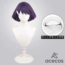 画像1: いきづらい部!　風　麻布麻衣　コスプレウィッグ　鬘　かつら (1)