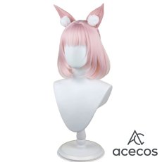 画像4: ブルーアーカイブ　風　吉野ニコ　コスプレウィッグ　鬘　かつら (4)