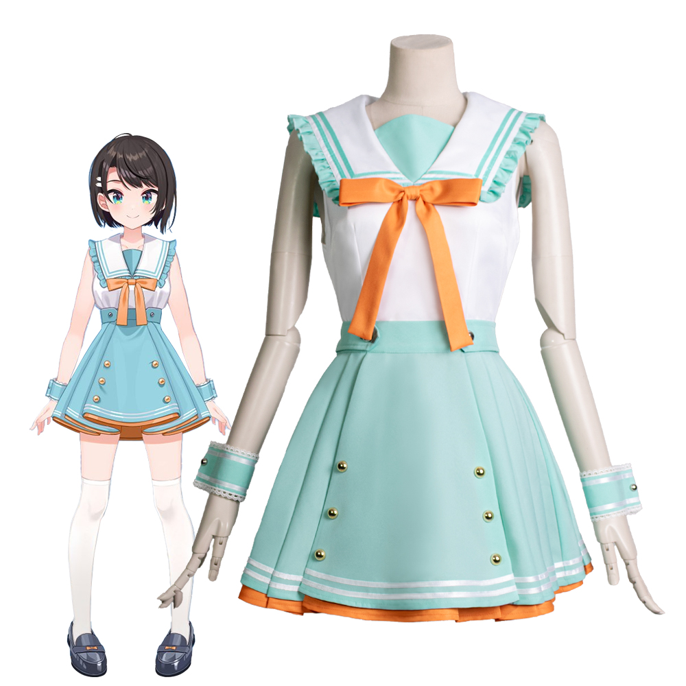 大空スバル　セーラー衣装　バーチャルYouTuber風　コスプレ衣装